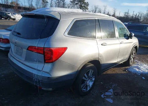 2018 Honda Pilot Ex-L из США, поврежденный, VIN 5FNYF6H77JB005110